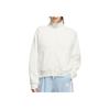 adidas Sports Casual Solid Color Long Sleeve Stand Collar Jacket Women Jacket White KF2541