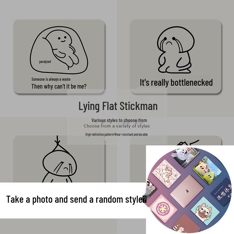 

Женский утолщенный коврик для офисного стола: Коврик для клавиатуры, письма и мыши - Бестселлер, Маленький размер, Простой дизайн. 210*260mm Comfort Upgrade