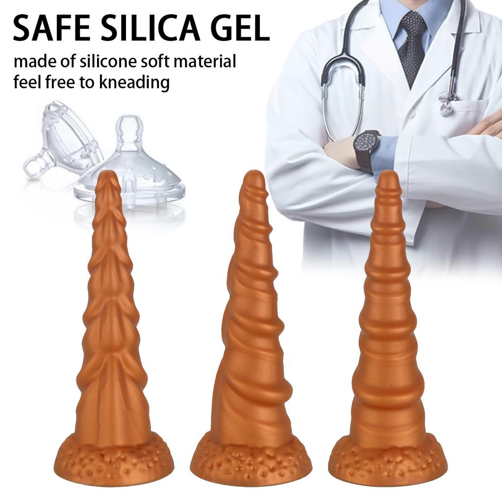 Simulation Penis Head Anal Plug Outdoor SM Toy Adult Product Silicone Backcourt Stimulation Anal Expansion Masturbator
