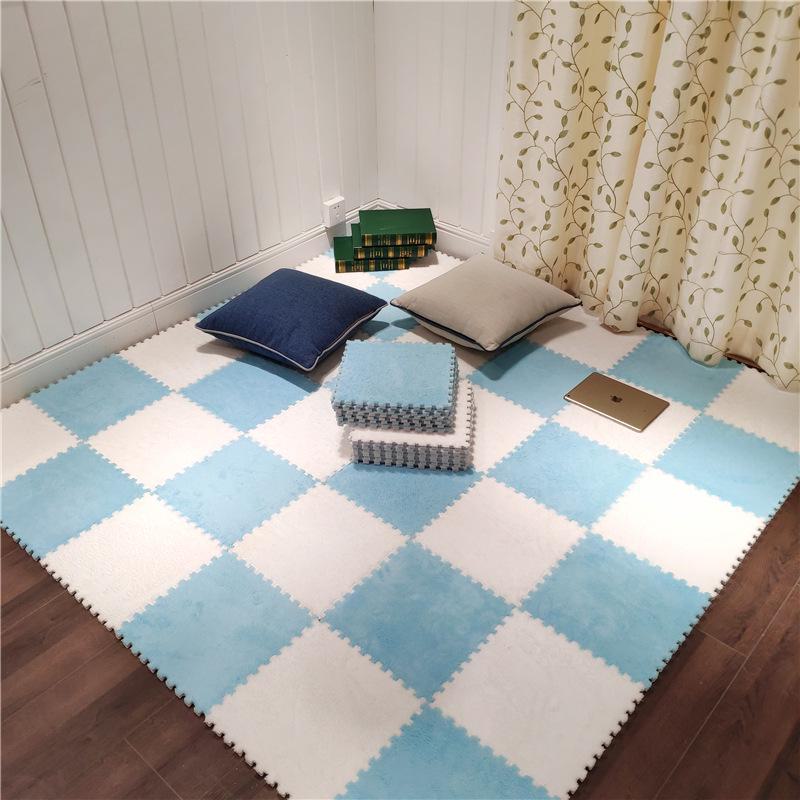 

Килимок-пазл Jinfuchun з плюшевої піни - Доступний у розмірах 30x30 см та 60x60 см 30*30*1.0cm (includes edge strips)