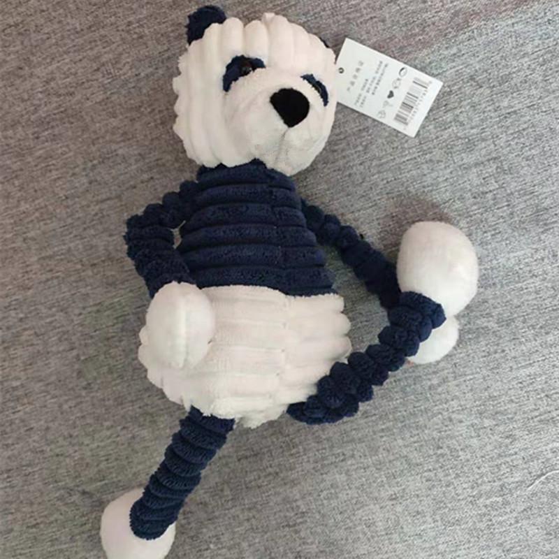 Poupée mignonne moche animal rayé jouet en peluche ornement de maison créatif poupée pendentif enfants poupée chiffon apaisante machine 15cm
