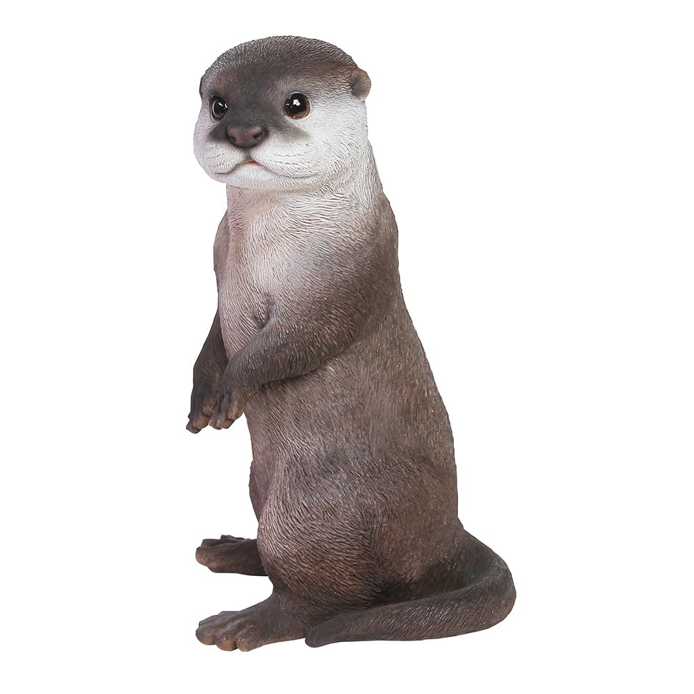 Otter Piggy Bank Realistic Object Figurine PET BANK OTTER #2911