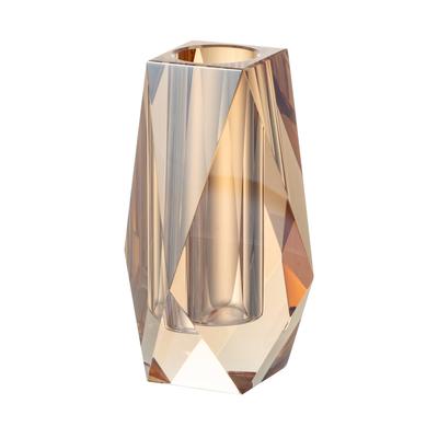 Francfranc Rua Flower Vase, Small, Brown, Glass, Interior Decor