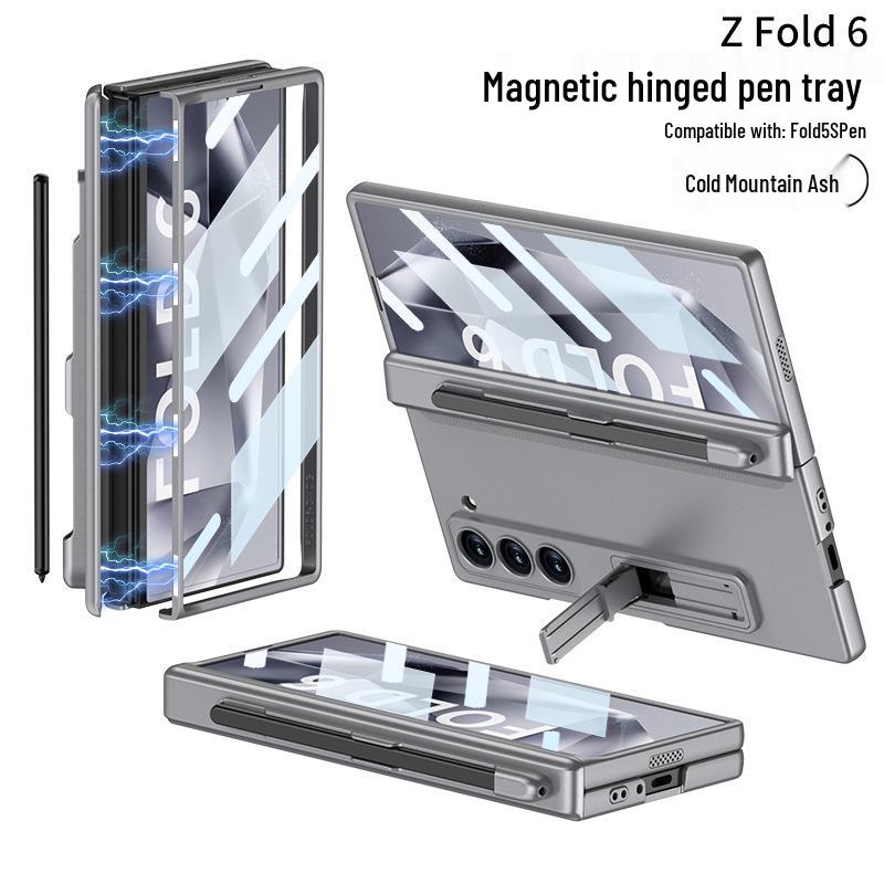Magnetic Hinge Phone Case for Samsung Z Fold6 and Fold7 - Stylish New Design