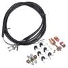 Parking Brake Cable 330‑9371 Emergency Brake Cable Universal for Internal Drum Parking Brake Assemblies Brakes