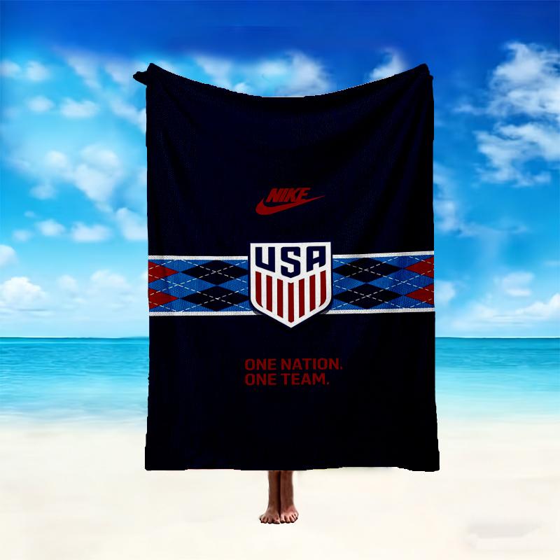 1pc Comfortable Home Print Throw Blanket, Rangers FC Blanket For Bed and Sofa Use, Special Present For Family