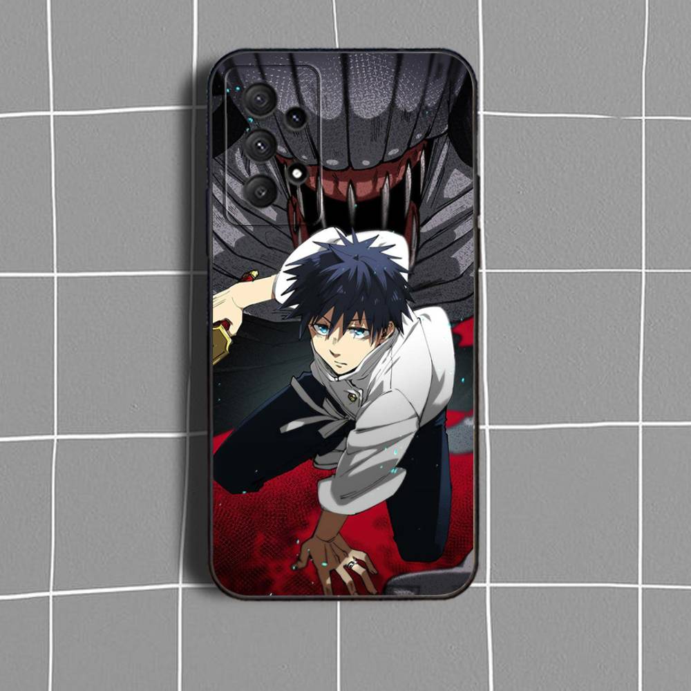 O-Okkotsu YutaS Phone Case For Samsung Galaxy A73,31,32,72,41,53,52,71,22,5G,Note,J7,8,9 Soft Black Cover