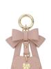 Furfur Ribbon Crimp Bag Charm RWGG255516 Pink Free Size Women's