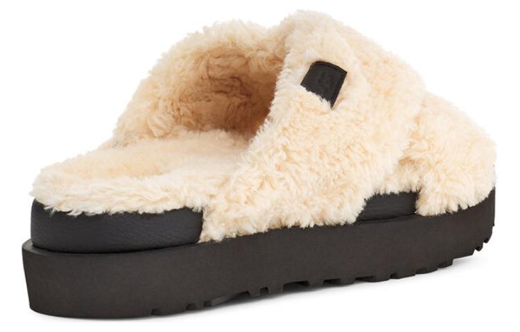 UGG Fuzz Sugar Cross Slides 1135131-NBLC