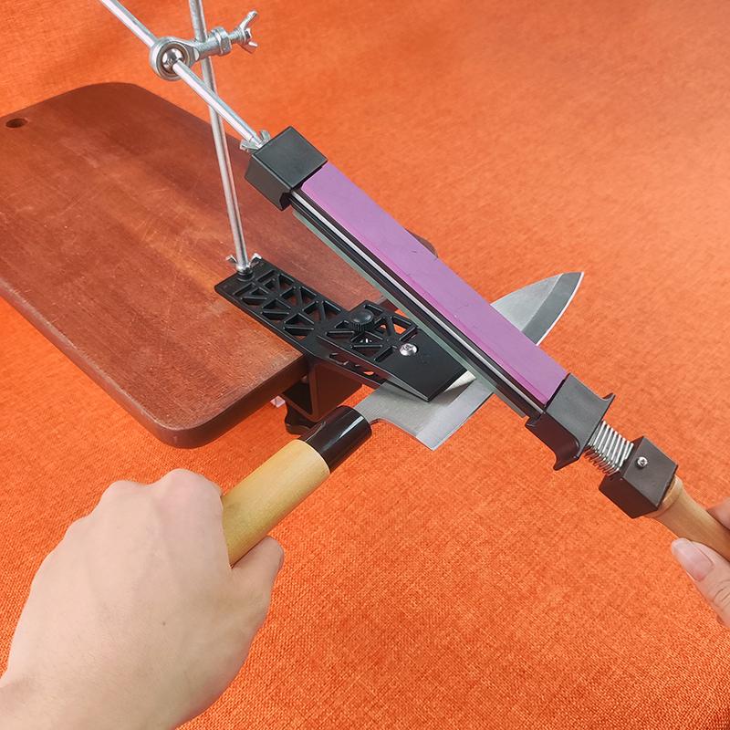 Professional Knife Sharpener Aluminum Alloy Fixed Angle Sharpener Diamond Stone Whetstone Kitchen Tools Sharpen Machine Knives