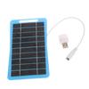 Portable Camping Power Panel For Mobile Phone 5V/5W Small Solar Panel With USB DIY Monocrystalline Silicon Solar Cell Waterproof