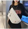 Petit-Germe Körpertasche, Ein-Schulter-Tasche, Crossbody-Tasche, Großes Fassungsvermögen, Wasserdicht, Outdoor, Weiß
