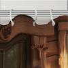 Rustic Wooden Pattern Shower Curtain - Artistic Design, Polyester, Ideal For Bathroom/Home, Perfect Housewarming Gift
