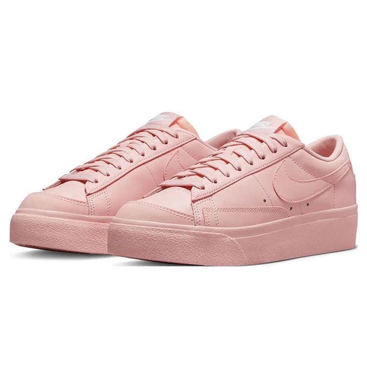 Nike Blazer Low Platform Atmosphere Dámské Tenisky Růžová Černá Team-Oranžová DJ0292-600