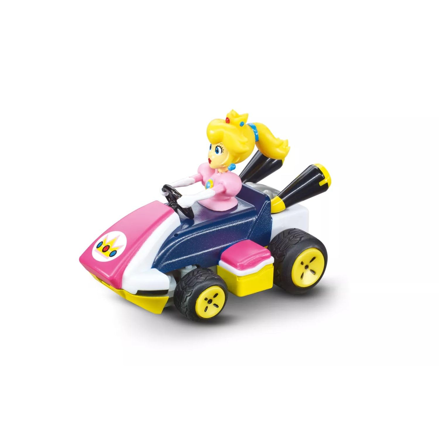 

Carrera RC Nintendo Mario Kart 2.4 GHz Mini Collectible Radio Remote Control Toy Car - Peach