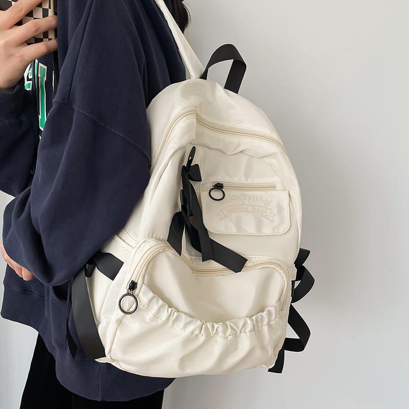 Fashi Backpack Nyl Women Backpack Anti-theft Shoulder Bags New School Bag for Teenager Girls School Backapck Female