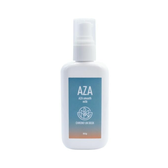 

[Azelaic Acid] Chrono Un Deux AZA Smooth Milk 60g Made in Japan Emulsion Azelaic Acid Derivative Glycylglycine Niacinamide Panthenol Ceramide Pores