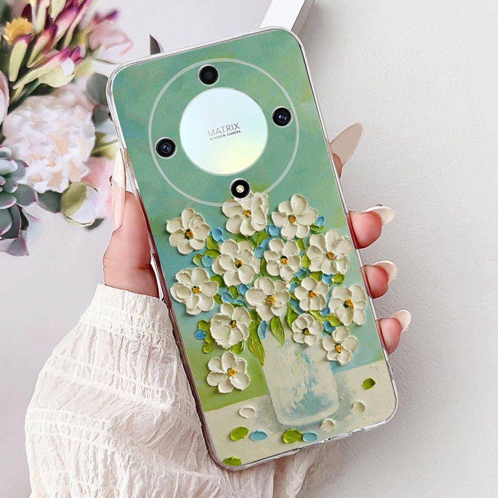 For Honor X9a 5G Case RMO-NX1 Beautiful Butterfly Soft Silicone Phone Cases For Honor X 9a X9a 2022 Back Cover Bumper 6.67"