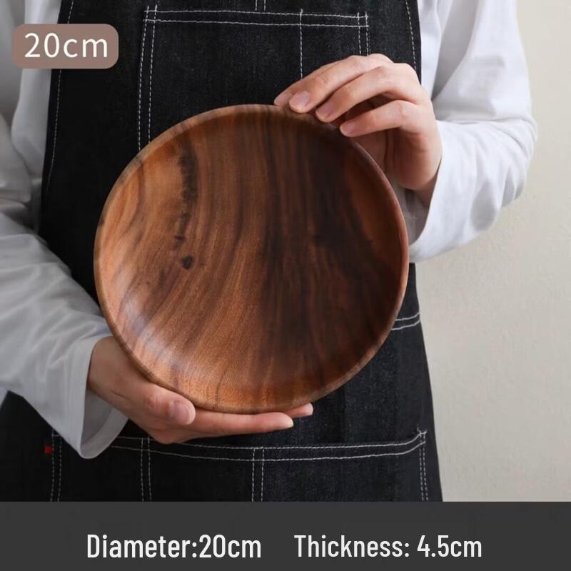 

Acacia Wood Deep Salad Bowl