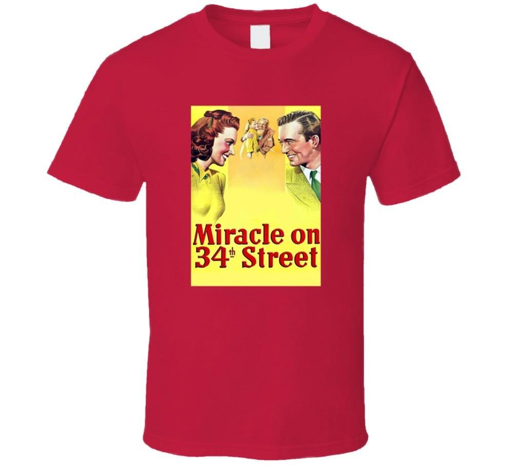 Miracle On 34th Street Tee Classic Holiday Film T Shirt Unisex T-Shirt S