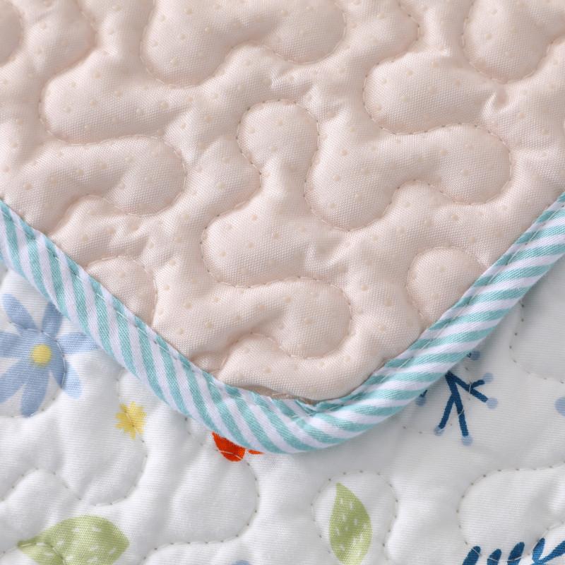 Four Seasons Universal Korean Cotton Printing Patchwork Sofa Cushions Garden Flowers Non-slip Sofa Cushion Cover Towel