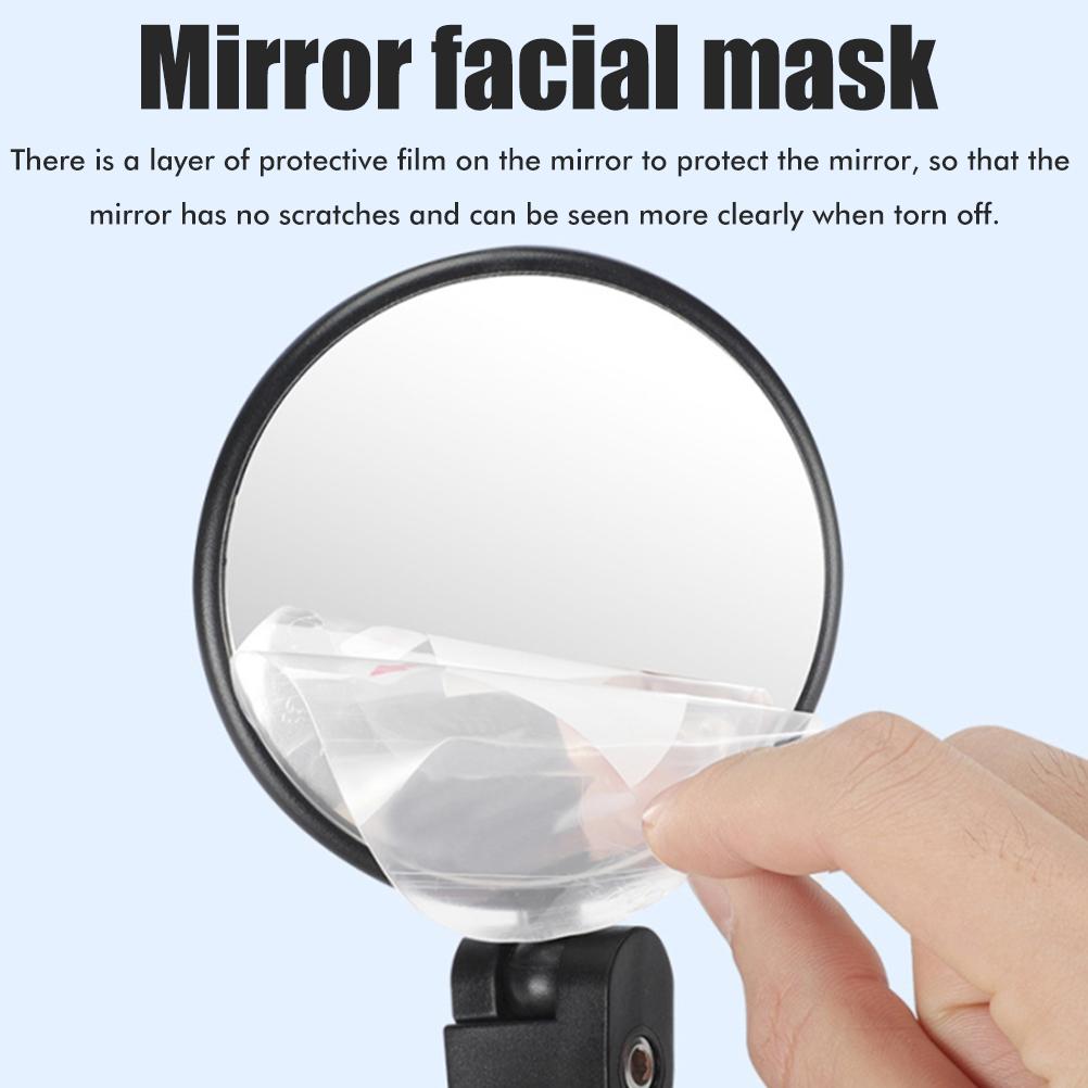 Bike Mirror 360 Degree Adjustable Rotatable Handlebar Mirror Wide Angle Bike Mirror Cycling Rear