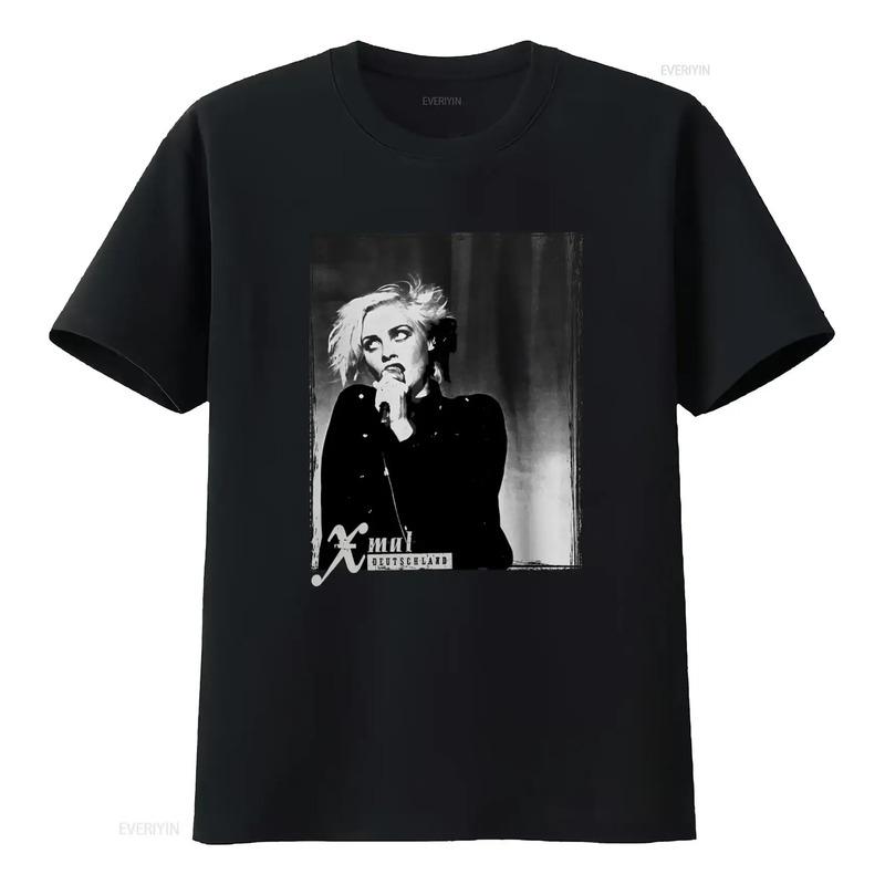 Camiseta Preta Anja Xmal Deutschland Post Punk Goth Dark Wav S разноцветный
