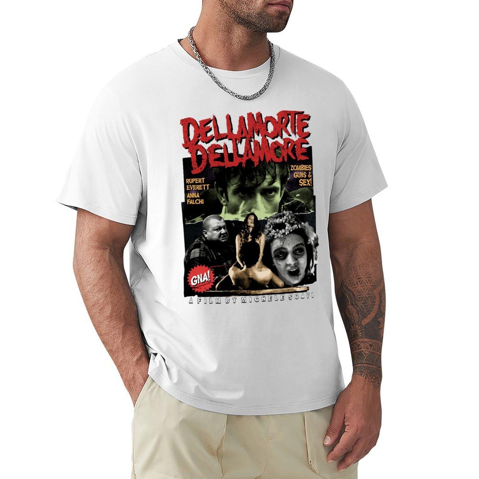 Dellamorte Dellamore TShirt graphic shirts vintage anime shirt customizeds oversized t shirt men S