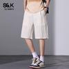 Baleno Men's S&K Series Linen Blend Shorts