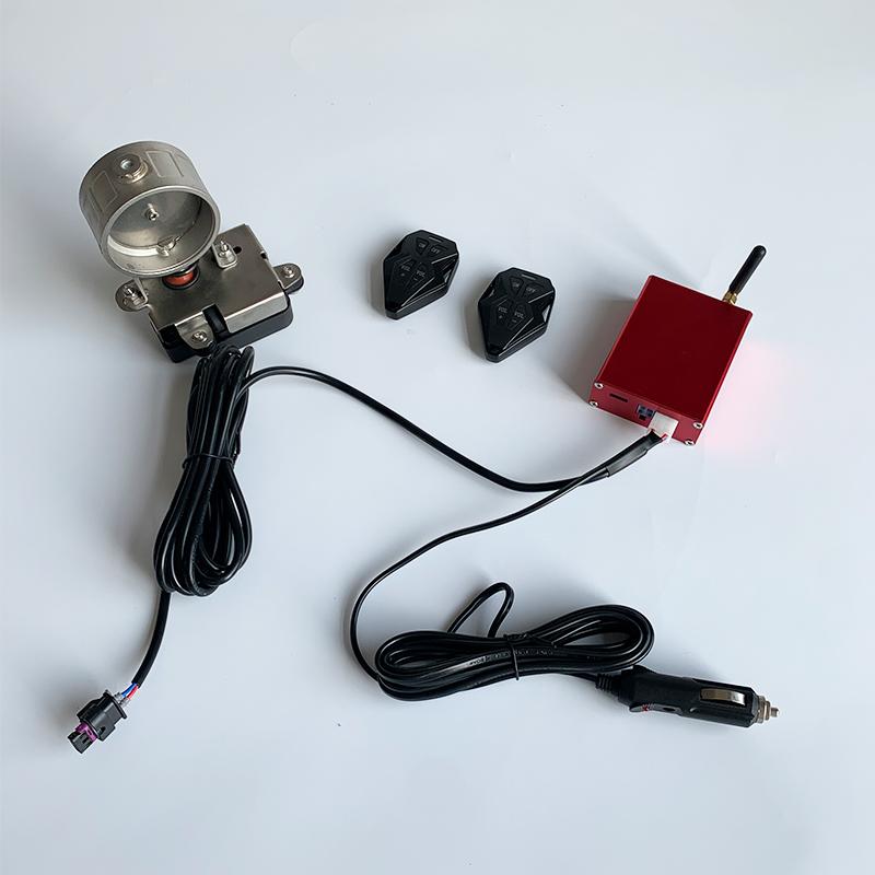 Active Car Exhaust Flap Cutout Valve Electric Remote Control System Universal Sound Control Valve Electronic Kit