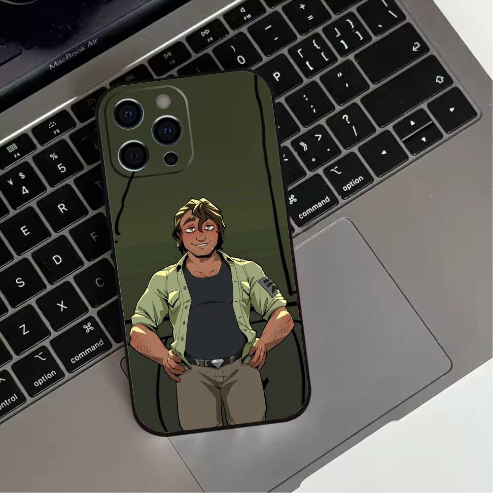 

S-Strade Y-YKMET Cool Phone Case For iPhone 17,16,15,14,13,12,11 Plus,Pro Max,XS,Soft Silicone Black Cover iPhone17