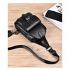 Casual Retro Men's Chest Bag, Large Capacity Crossbody Bag, Waterproof and Wear-resistant