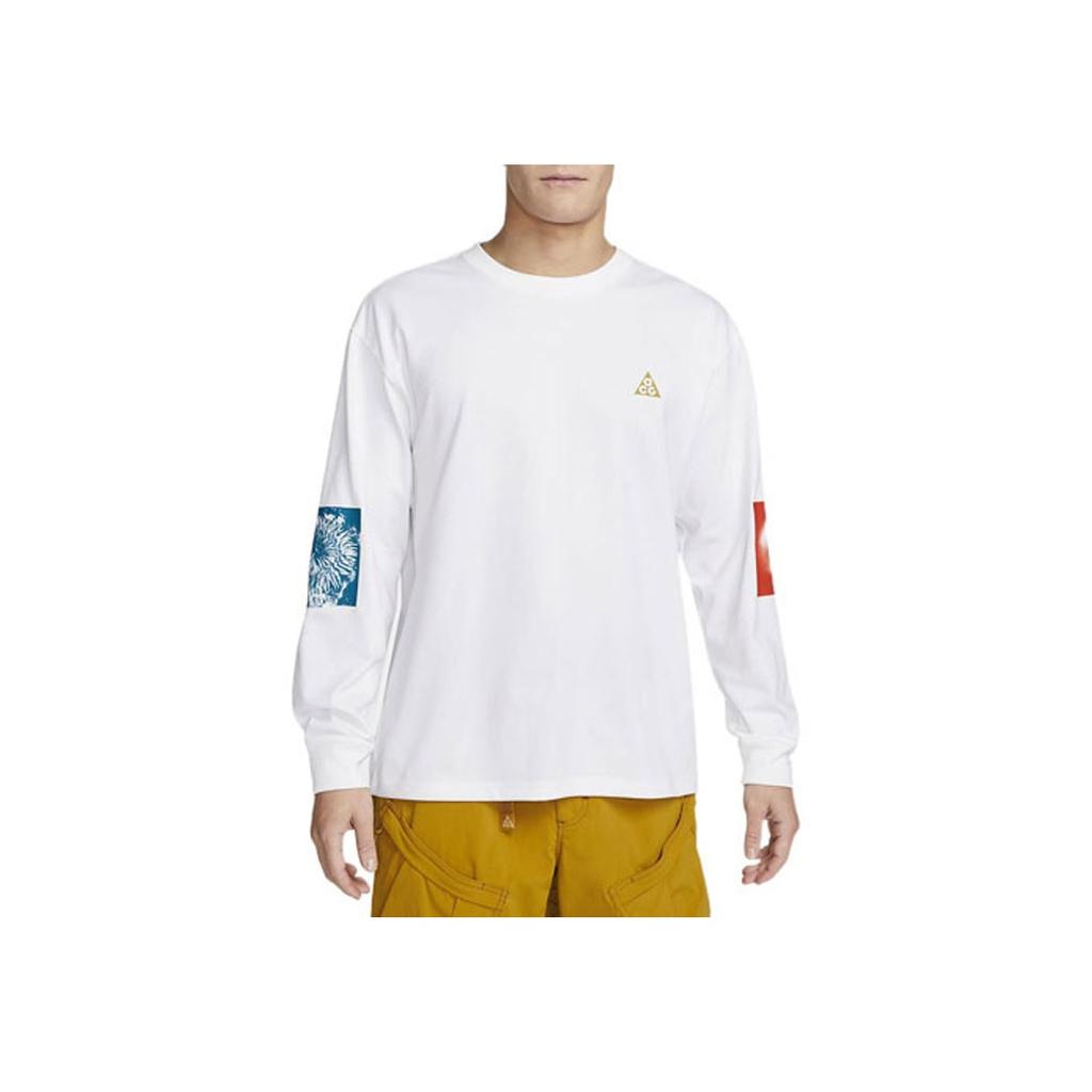 New Nike ACG T Shirts Men White DX9453-100