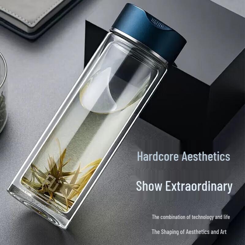 Fuguang FU+ Classic Double-Layer Glass Cup