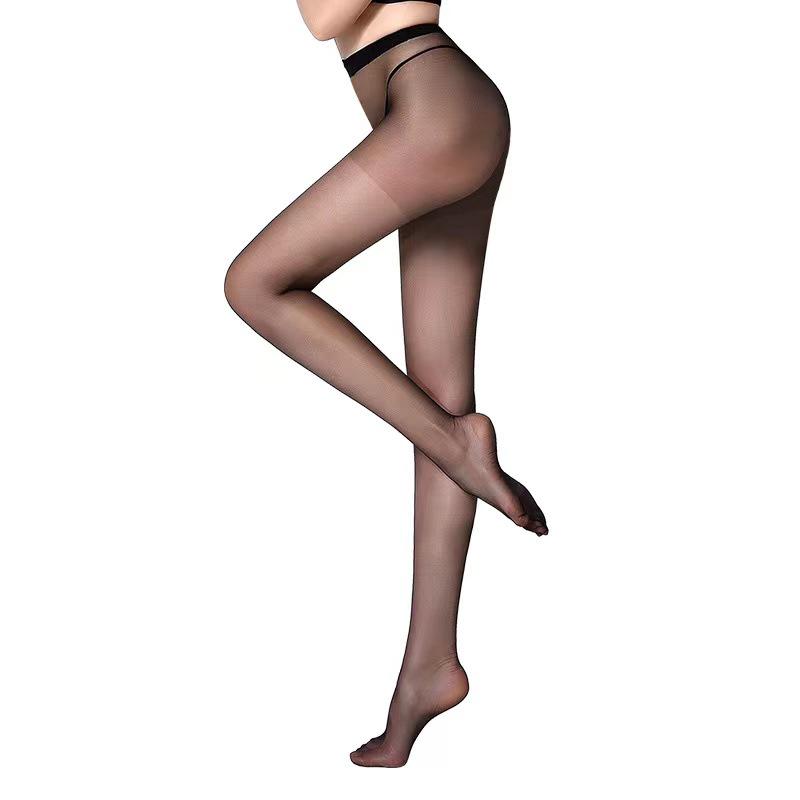 Anti-Snag Summer Silk Stockings - Invisible, Non-Roll, Bare Leg Pantyhose for Women