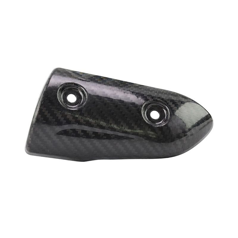 Authentic Motorcycle Exhaust Pipe Cover Carbon Pattern Anti-Scald Cap Heat Shield Rustproof Shell Heat Shield Cover For BMW G310 Carbon fiber pattern