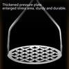 Stainless Steel Potato Masher Compactor Household Mashed Potato Compactor Manual Grinder Baby Food Aid Tool