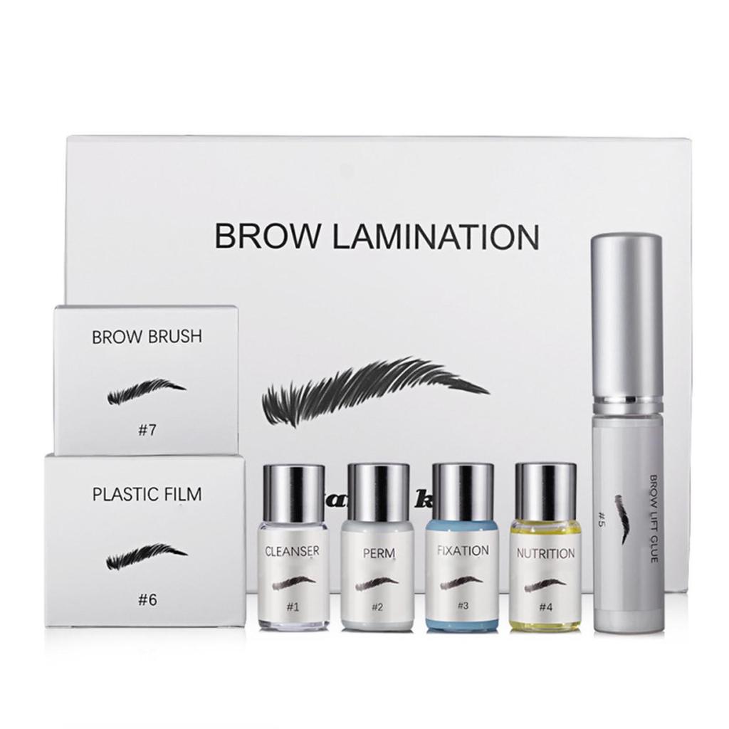 Brow Lift Kit Eyebrow Lamination Kit Brow Perm Kit   Eyebrows Lifting Styling Kit for Beautiful Eyebrows  -lasting for Salon & Home Use