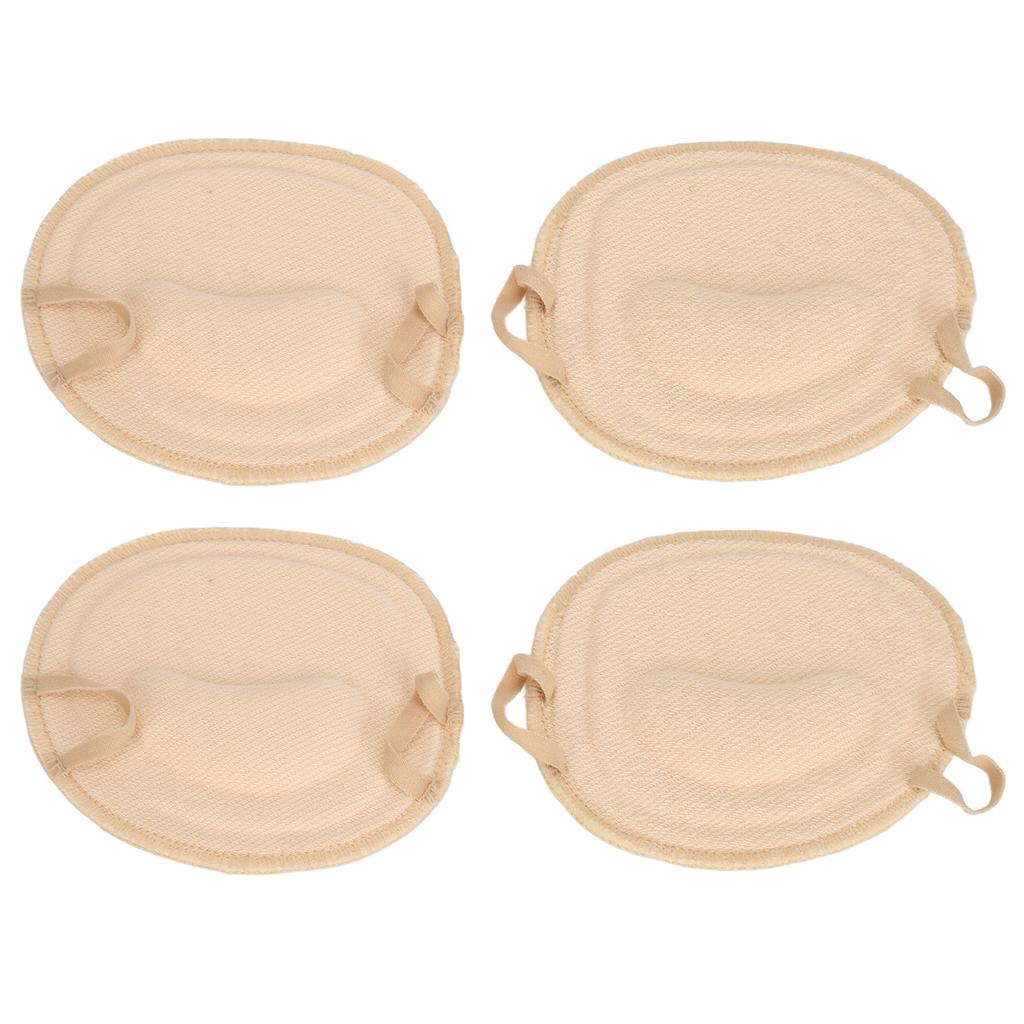 2 Pair of Half Forefoot Pads High Heels   Socks Pads Corrective Toe Socks Foot Cushion Pad