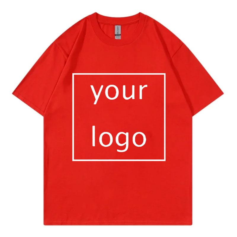 Ihr personalisiertes Customization Grafikdruck T-Shirt Herren Damen Hohe Qualität Baumwolle T-Shirt Mode Lässig Kurzarm T-Shirts