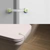 1pc Adhesive Fixation Child Safety Lock No Drilling Baby Proof Latch  Kitchen Fridge Oven Door