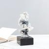 European Creative Abstract Resin Rockery Sculpture Art Decoration Living Room Bedroom Study Soft Home Accessories