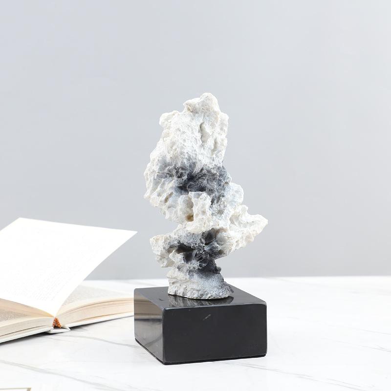 European Creative Abstract Resin Rockery Sculpture Art Decoration Living Room Bedroom Study Soft Home Accessories