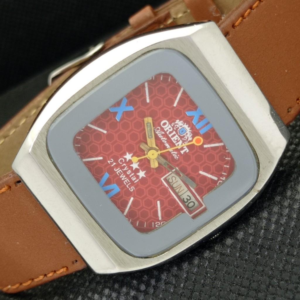 

Б/У ORIENT CRYSTAL AUTO 46941 ЯПОНИЯ МУЖСКИЕ ЧАСЫ a307449-1 Артикул 584a-a307449