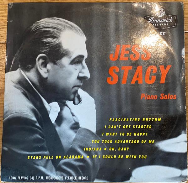 

10inch Record JESS STACY Piano Solos With Rhythm Accompanime KLA8737 Brunswick 1956 UK Jazz Used
