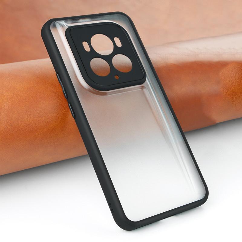 

For Honor Magic6 Ultimate Case Honor Magic6 RSR Cover Soft TPU Frame PC Bumper Protective Phone Cases For Honor Magic 6 Lite Pro ForHonor Magic6 Lite чёрный