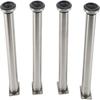 Stainless Steel Furniture Legs with Non Slip Pads Furniture Feet  Sofa Bed Support Upgrade