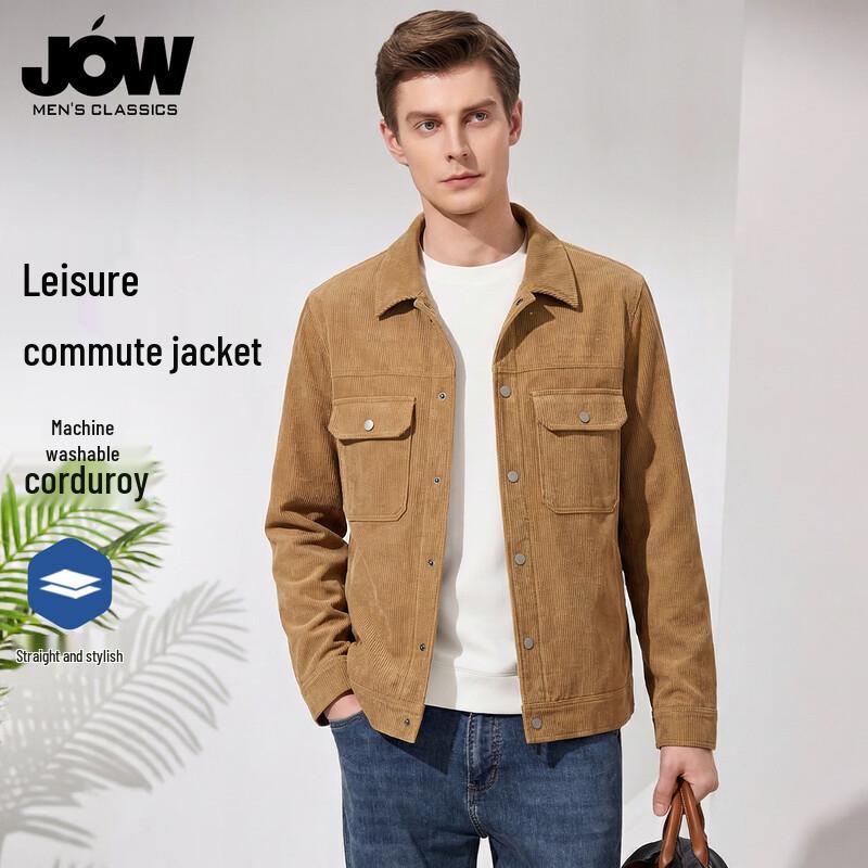 

JOW Men s Multi-Pocket Corduroy Workwear Jacket XXL