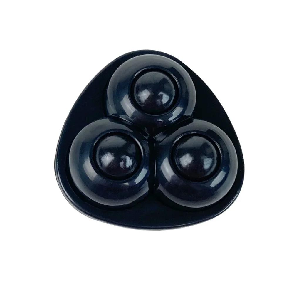 

4pcs Sticky Swivel Pulley 360 Degree Free Rotation Rolling Caster Pulleys No Noise for Trash Can Bottom Kitchen Small Appliances 16PCS