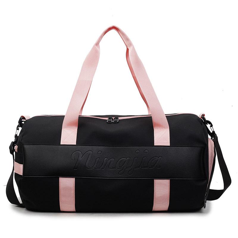 Short-haul travel bag women's lightweight portable crossbody dry and wet separation swimming training bag waterproof sports fitness bag